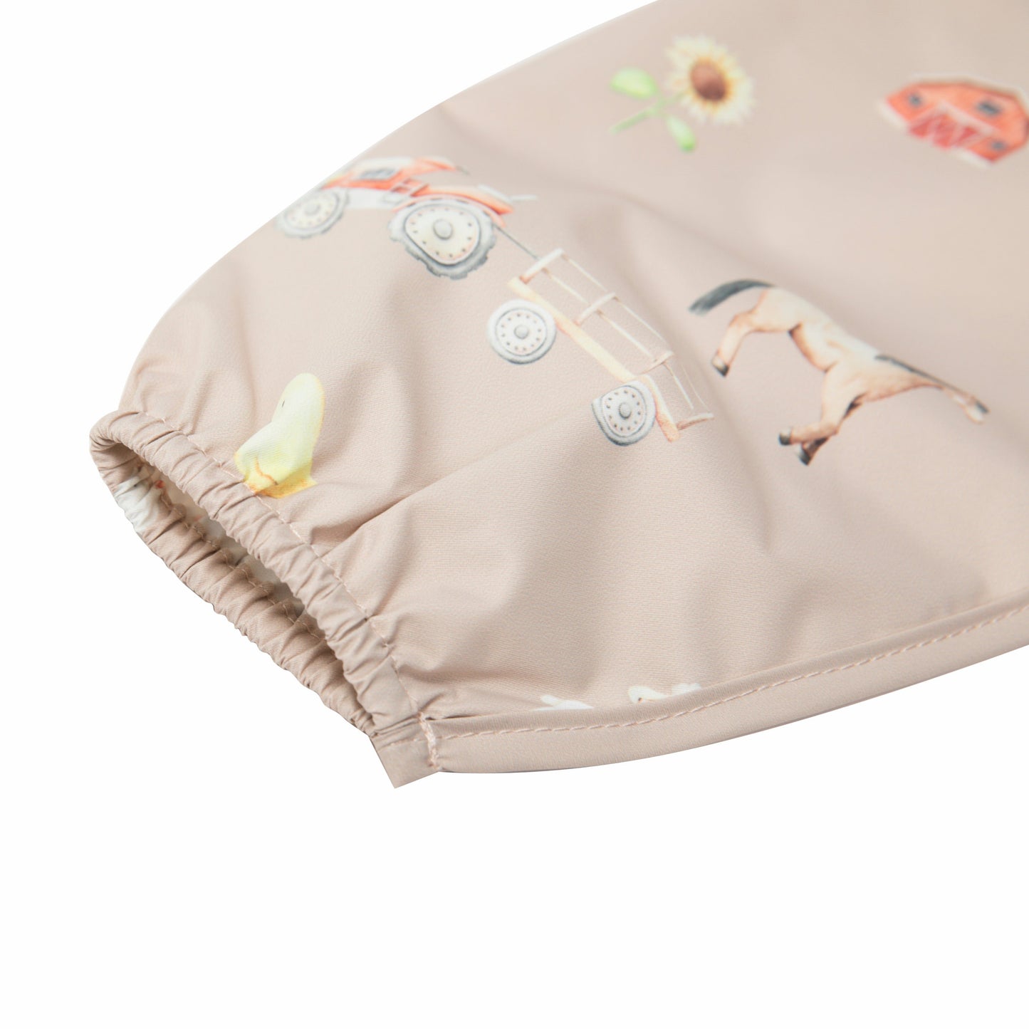 Ali+Oli Smock Bib for Baby & Toddler Long Sleeve (Farm)
