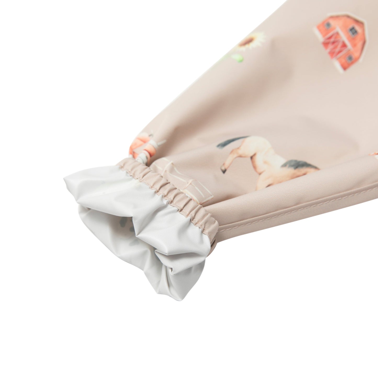 Ali+Oli Smock Bib for Baby & Toddler Long Sleeve (Farm)