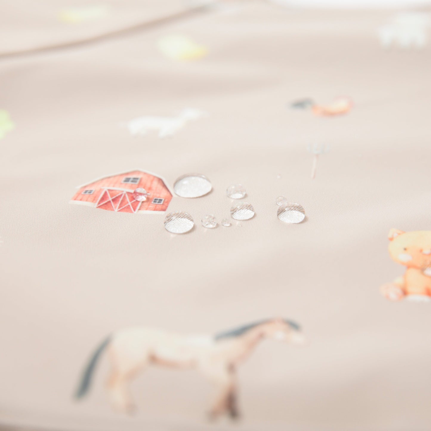 Ali+Oli Smock Bib for Baby & Toddler Long Sleeve (Farm)