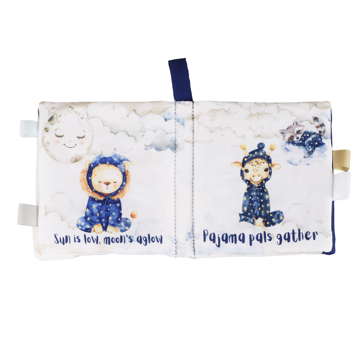 Ali+Oli Baby Cloth Crinkle Book – Good Night