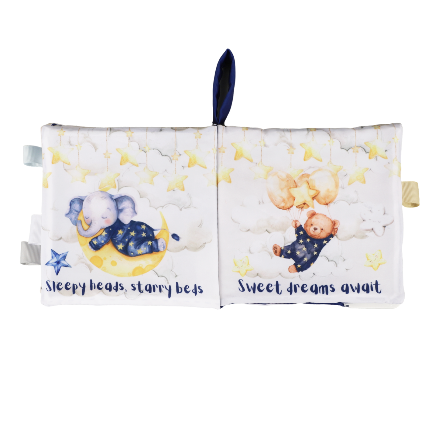 Ali+Oli Baby Cloth Crinkle Book – Good Night