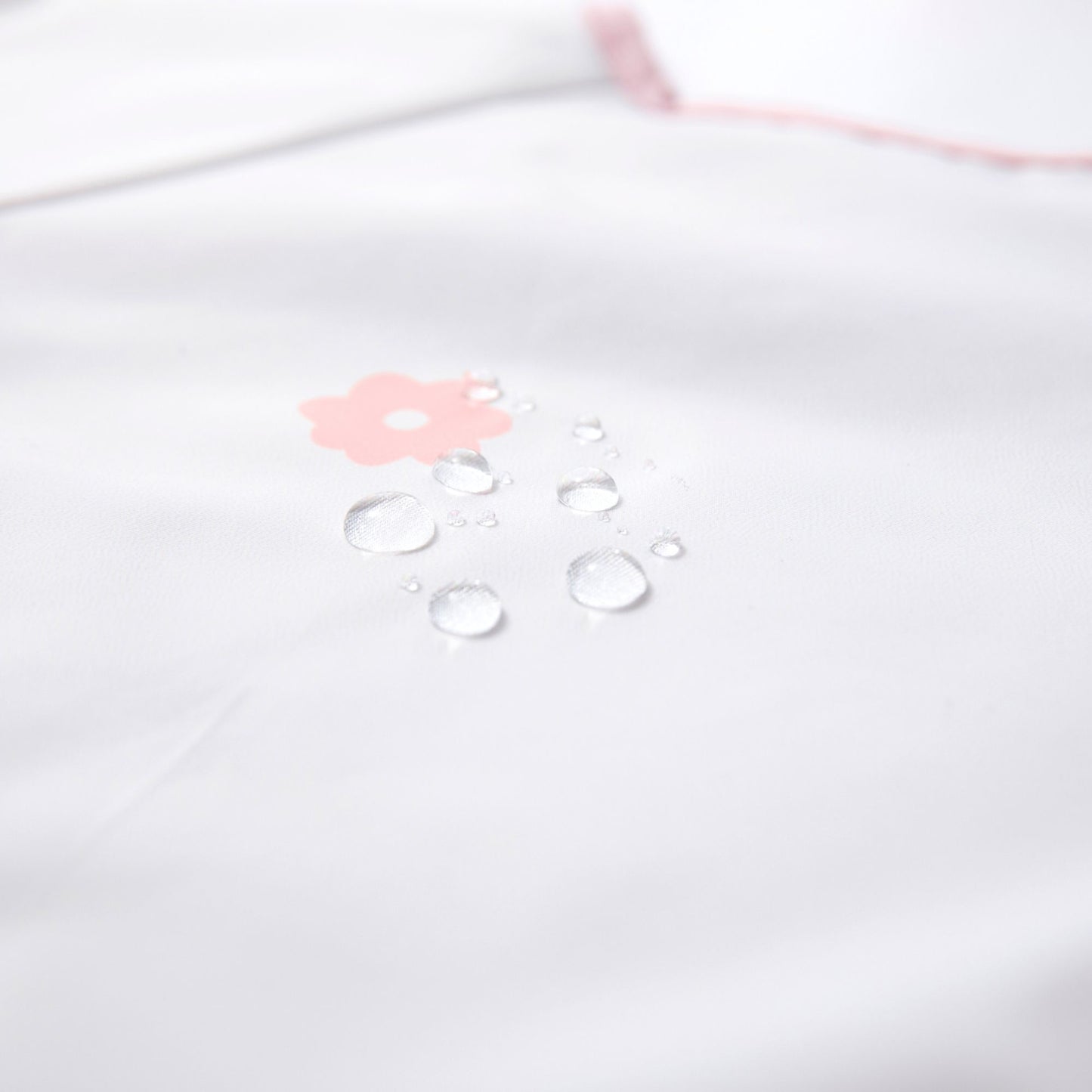 Ali+Oli Smock Bib for Baby & Toddler Long Sleeve (Pink Flowers)