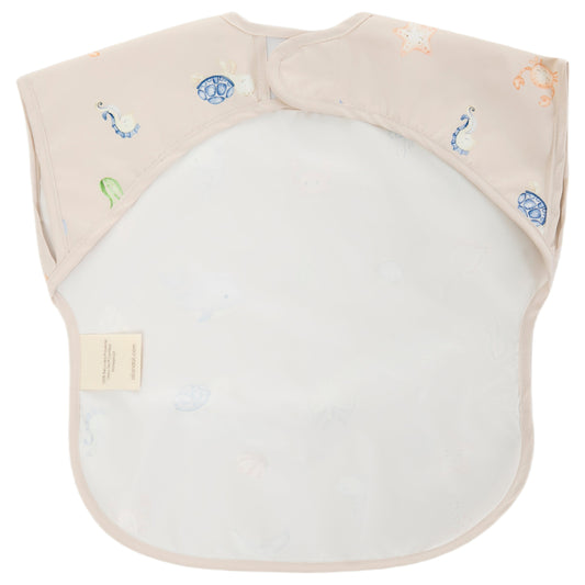 Smock Bib sea animal patters kids waterproof