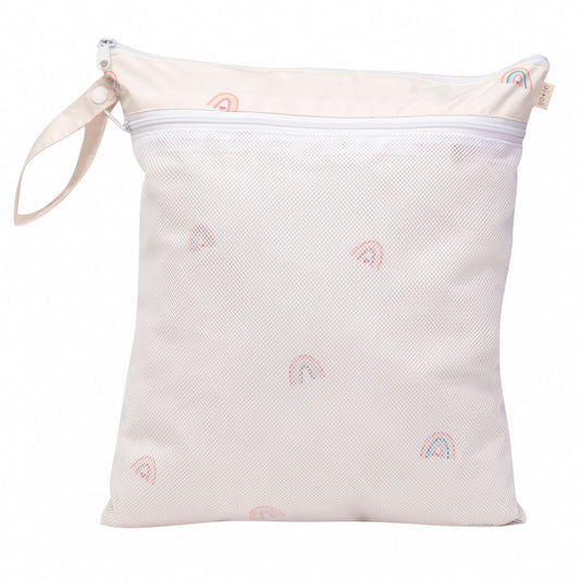 Ali+Oli Dual-Compartment Wet-Dry Bag (Rainbows)