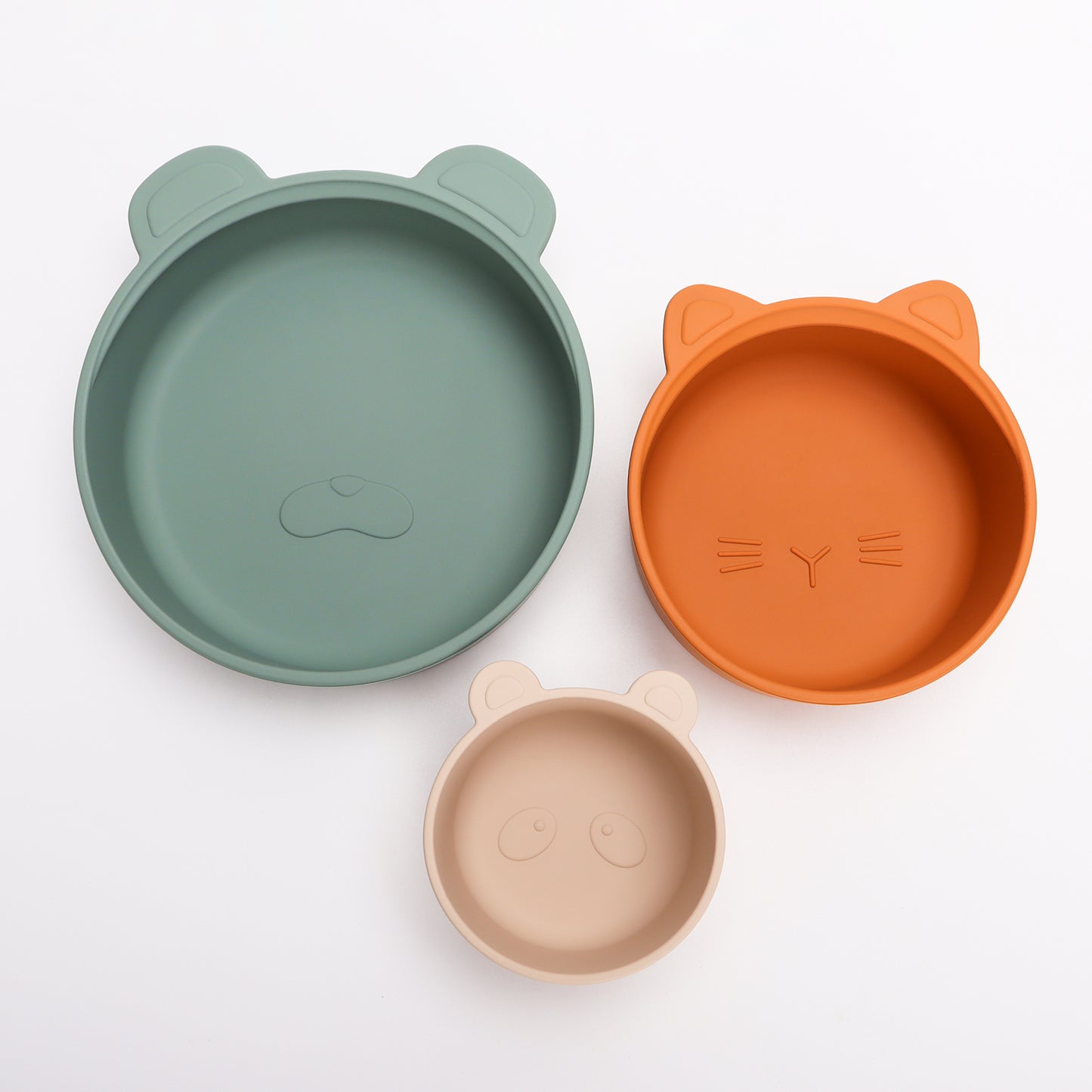 Ali+Oli (3pc) Stackable Snack Bowl Set (Citrus Splash)