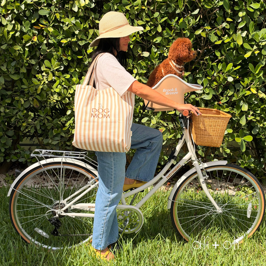 Ali+Oli Pets Canvas Tote Bag for Dog Mom
