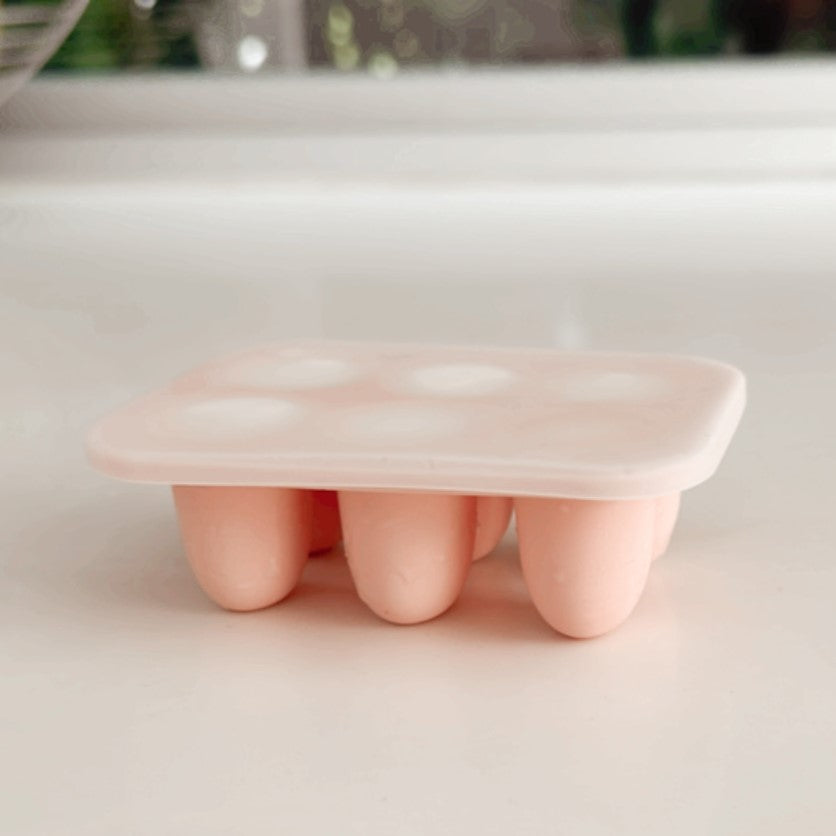 Freezer Trays (Pink) Set of 2 for Baby Food, Purees, and Breast Milk