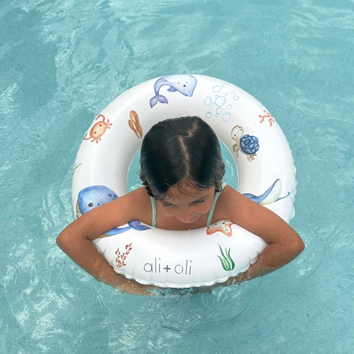 Ali+Oli Junior Swim Ring Pool Float (Undersea)