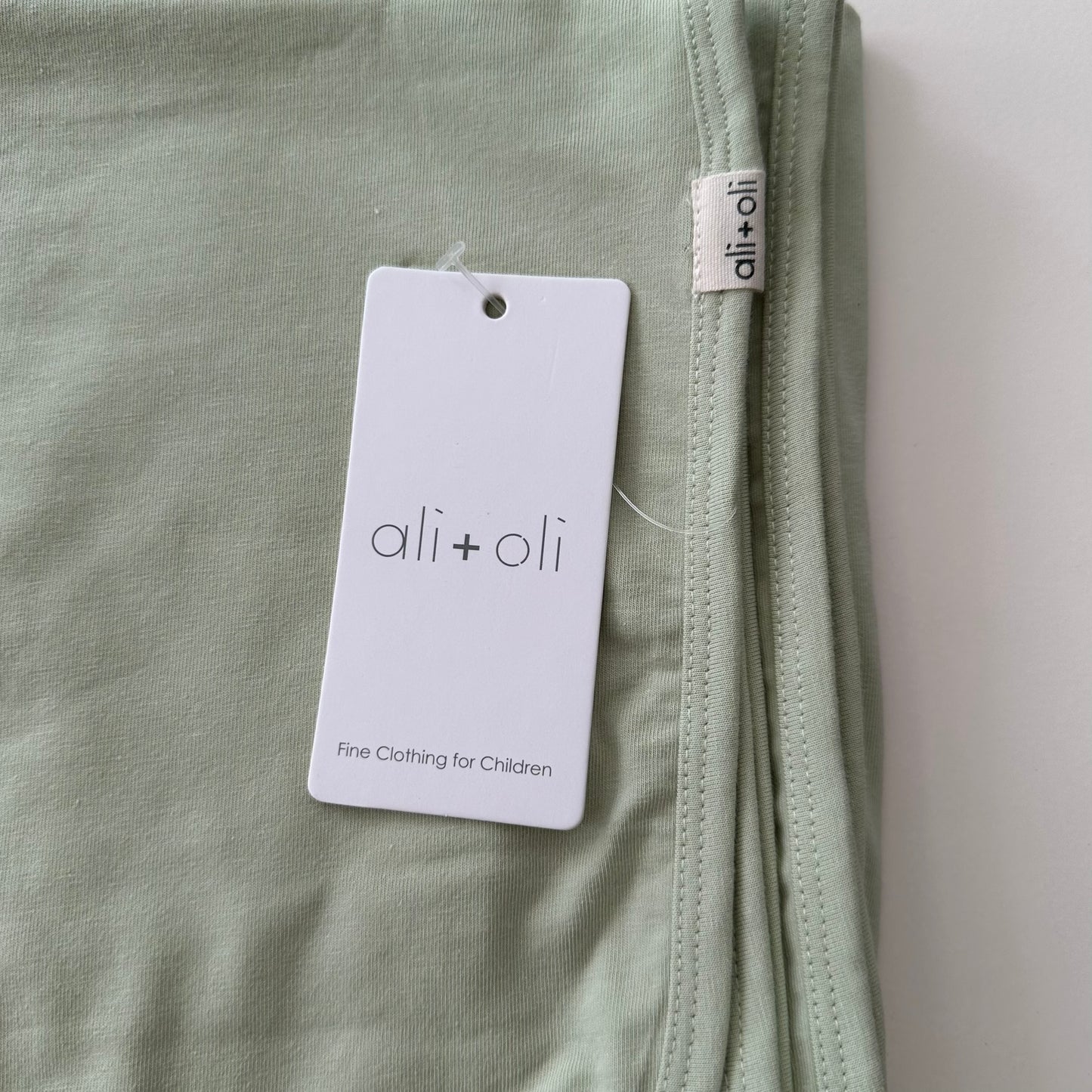 Receiving Organic Cotton Swaddle Baby Blanket (Sage)