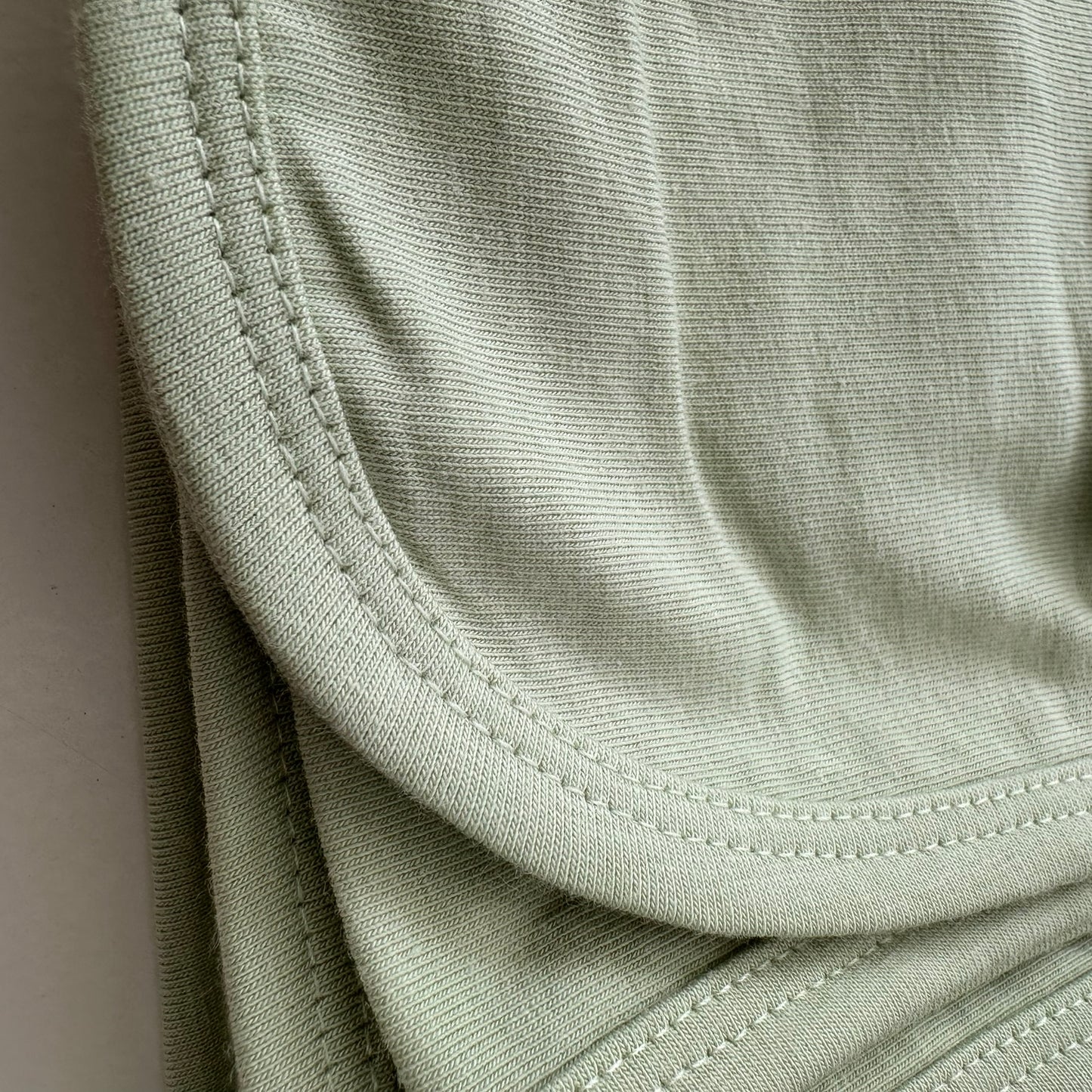Receiving Organic Cotton Swaddle Baby Blanket (Sage)