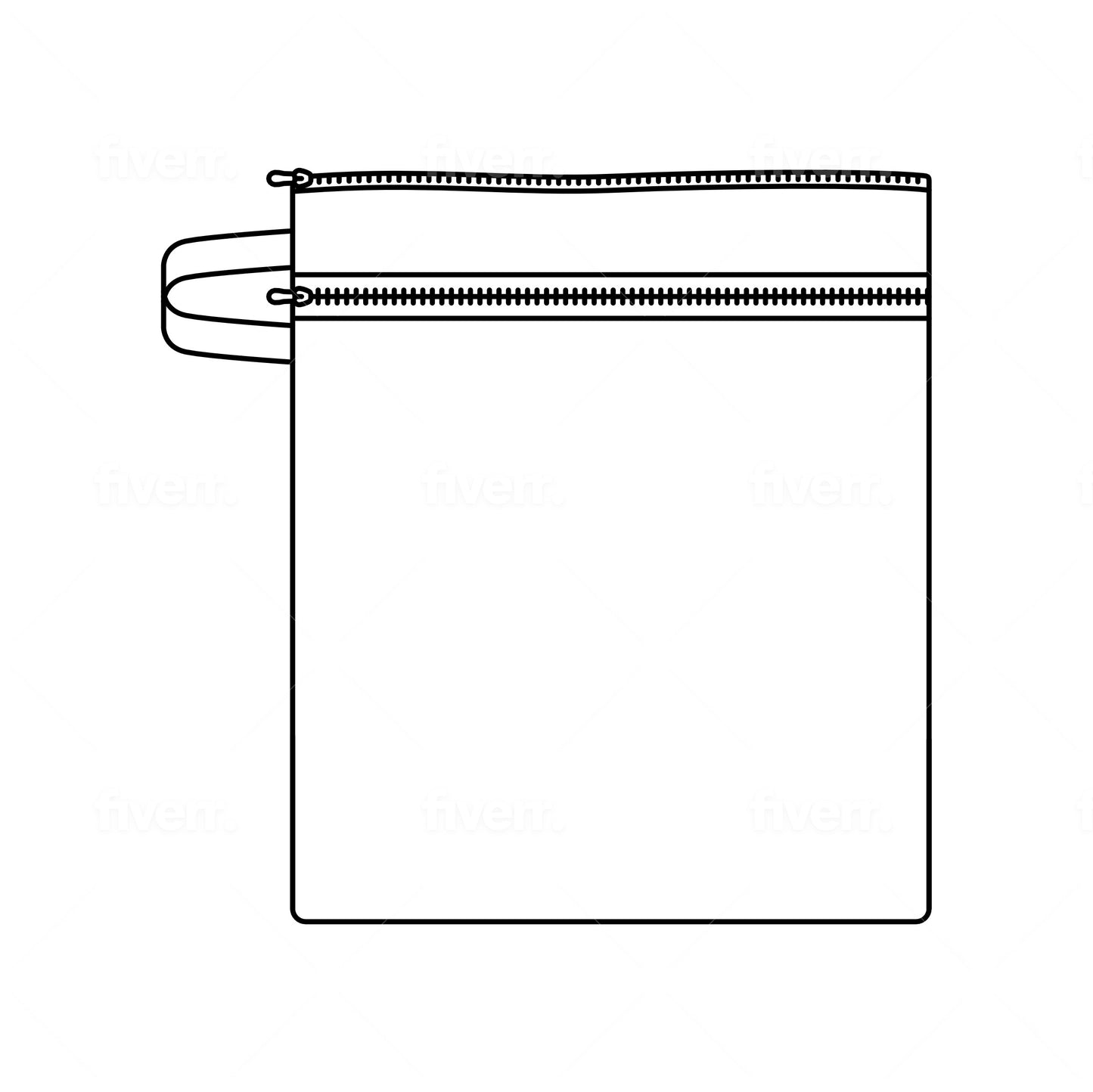 Ali+Oli Dual-Compartment Wet-Dry Bag (Retro Cars)