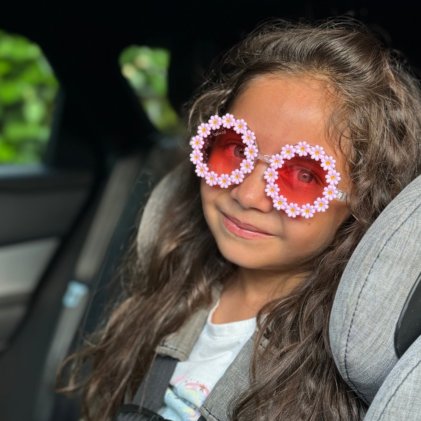 Cute Pink Kids Sunglasses