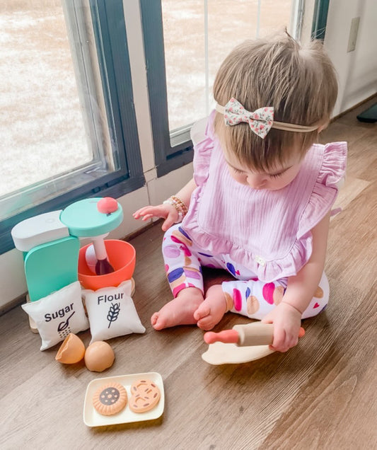 Ali+Oli Headband Bow Set (Sunrise)