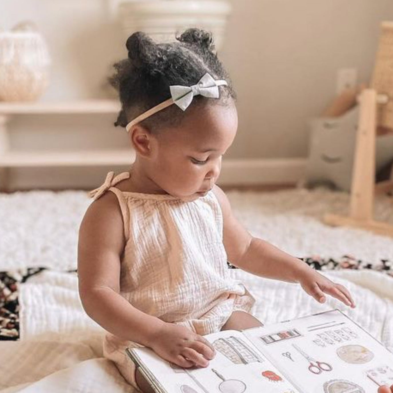 Babyhead band small bow