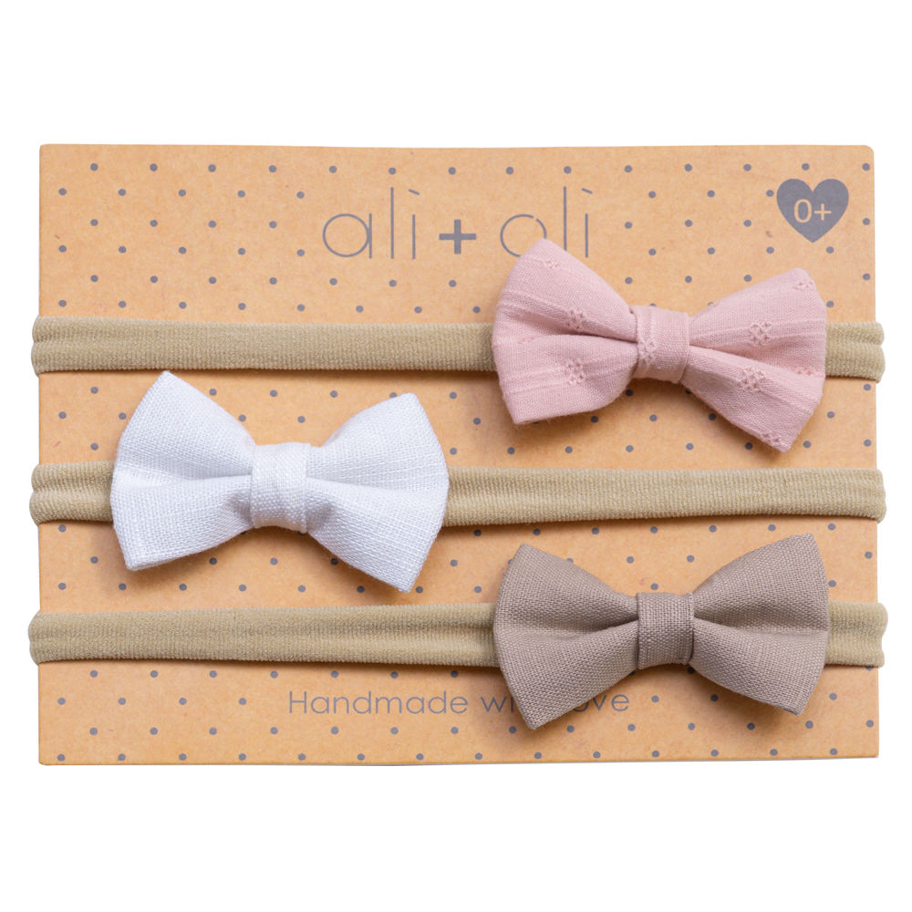 Ali+Oli Headband Bow Set (Horizon)