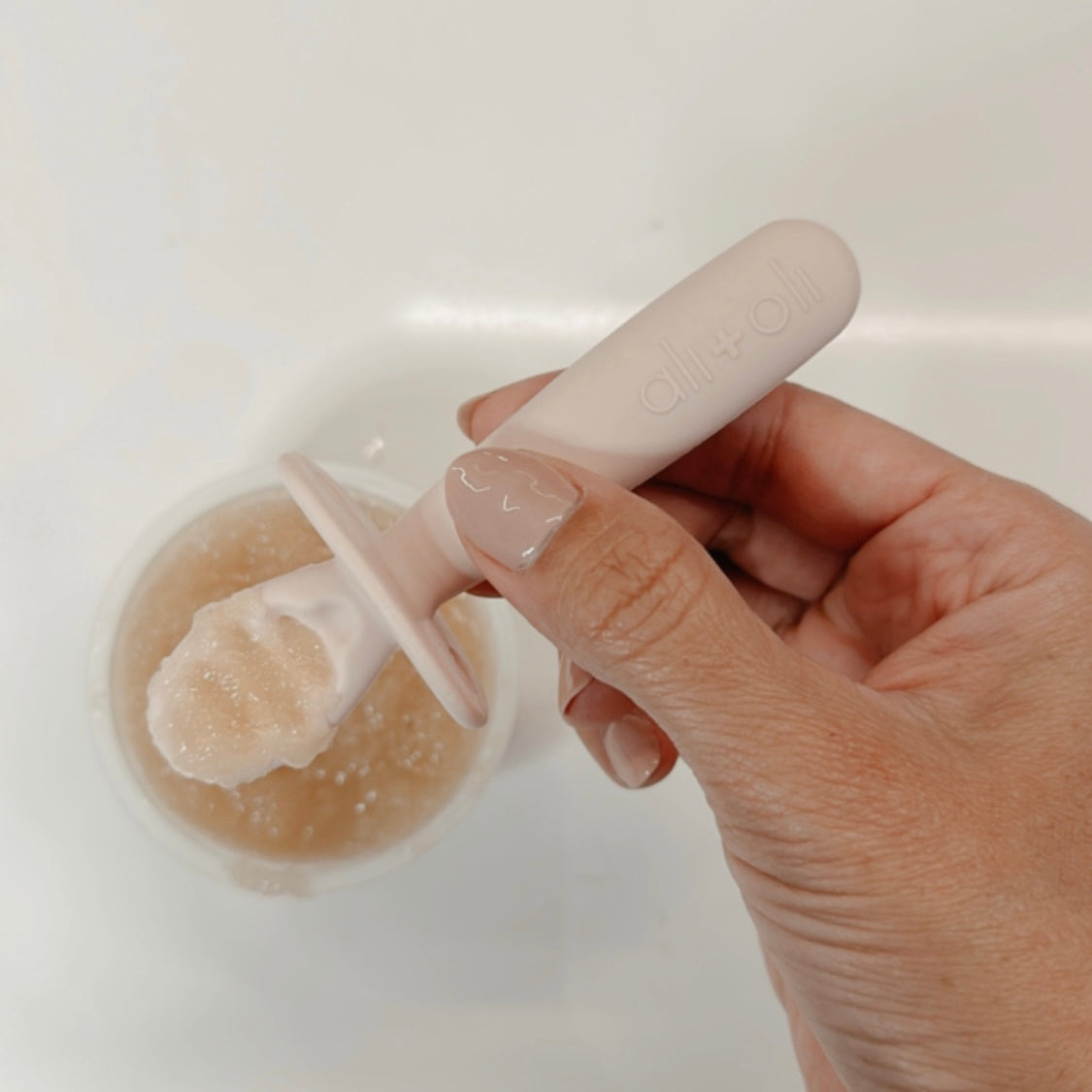 Ali + Oli Juego de tenedor y cuchara (Lila y Purpura)