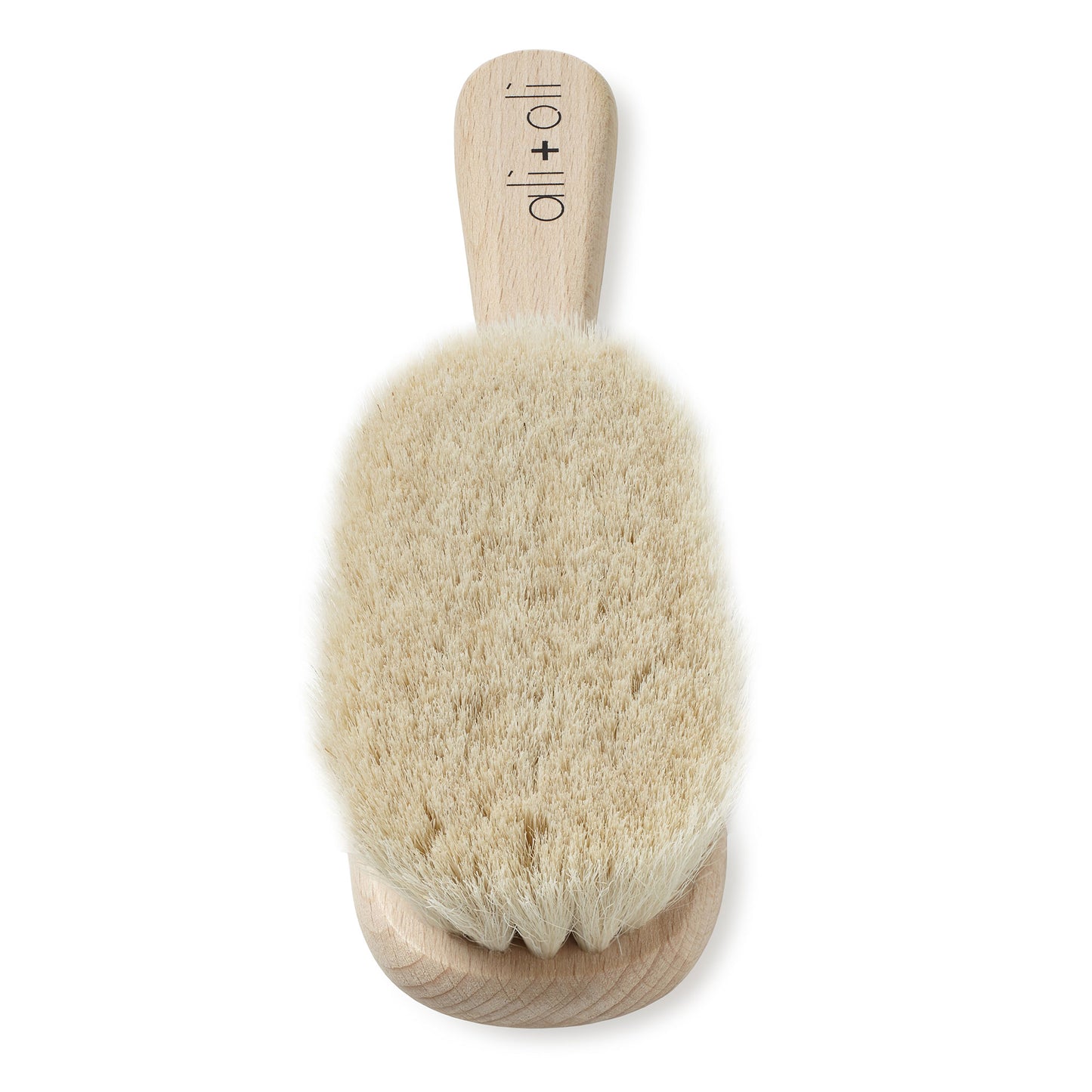 Goat Hair Bristle Natural Baby Brush for Cradle Cap