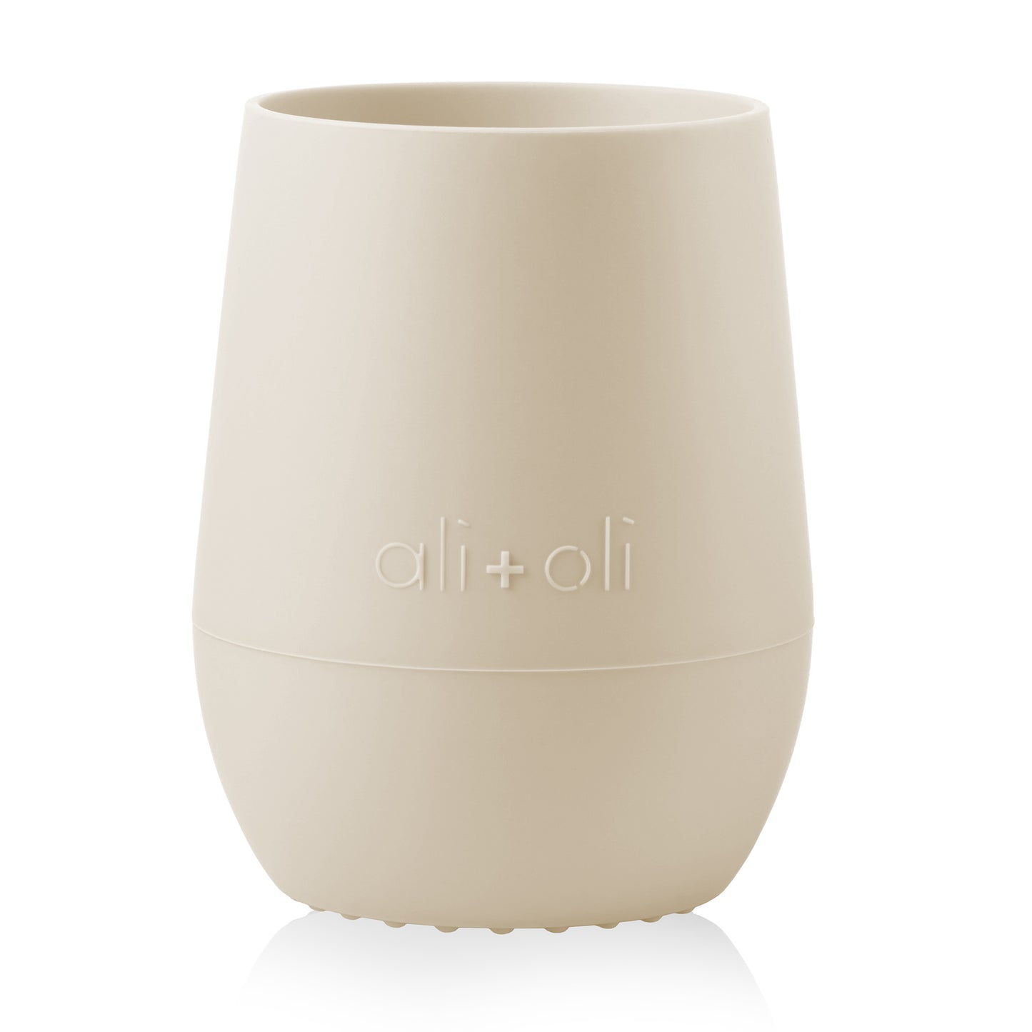 Bunny Face Silicone Open Cup for Baby & Toddler (Coconut)