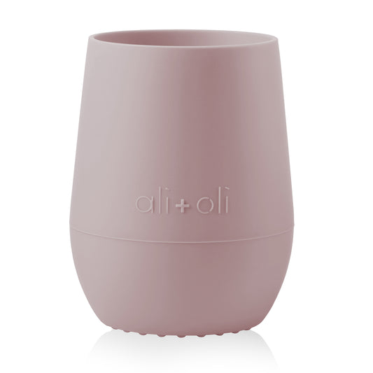Bunny Face Silicone Open Cup for Baby & Toddler (Rose)