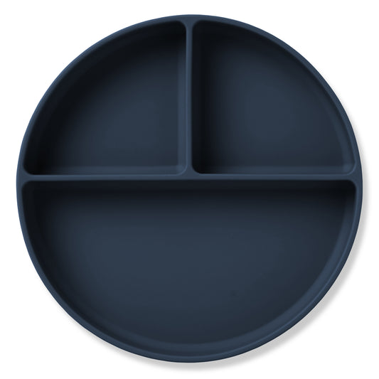 Baby Plate Dark BLue