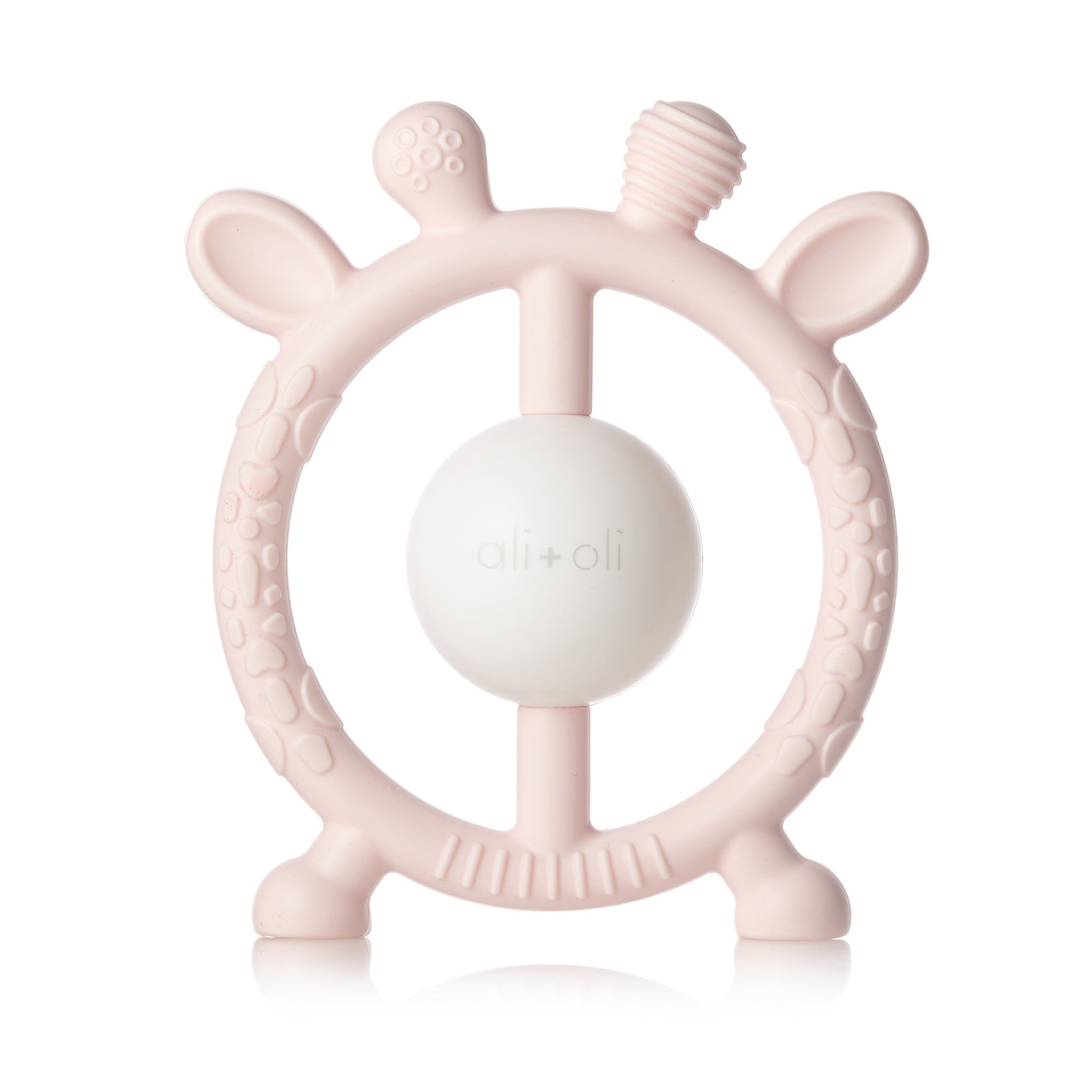 Ali+Oli Multi surface giraffe teether and rattle
