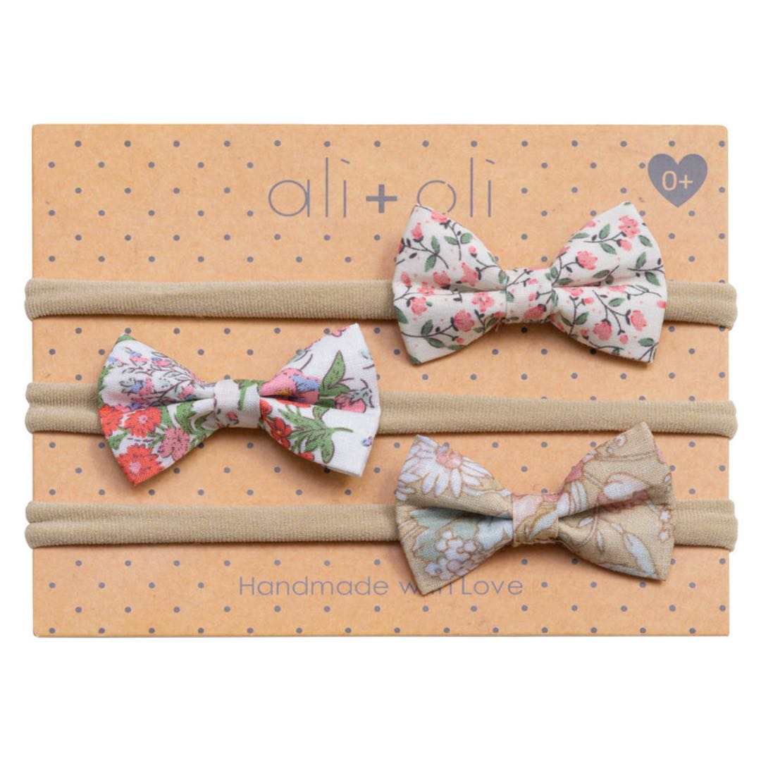 Ali+Oli Headband Bow Set (Sunrise)