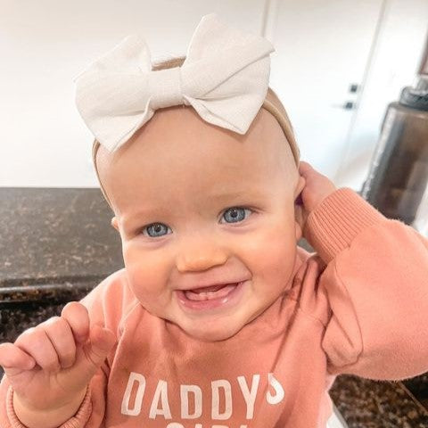 Ali+Oli Headband Bow Set (Pink)