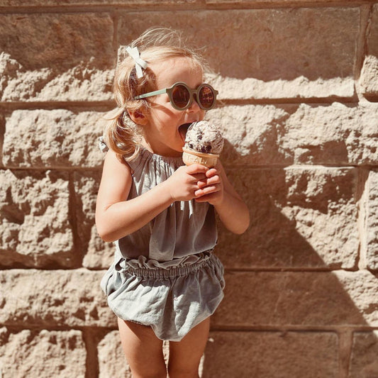 Mint Retro Kids Sunglasses