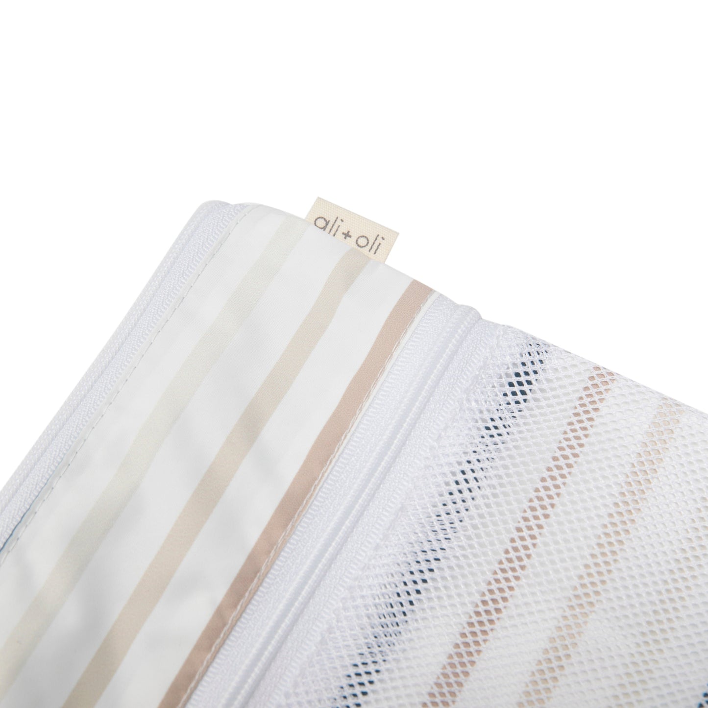 Ali+Oli Dual-Compartment Wet-Dry Bag (Stripes)