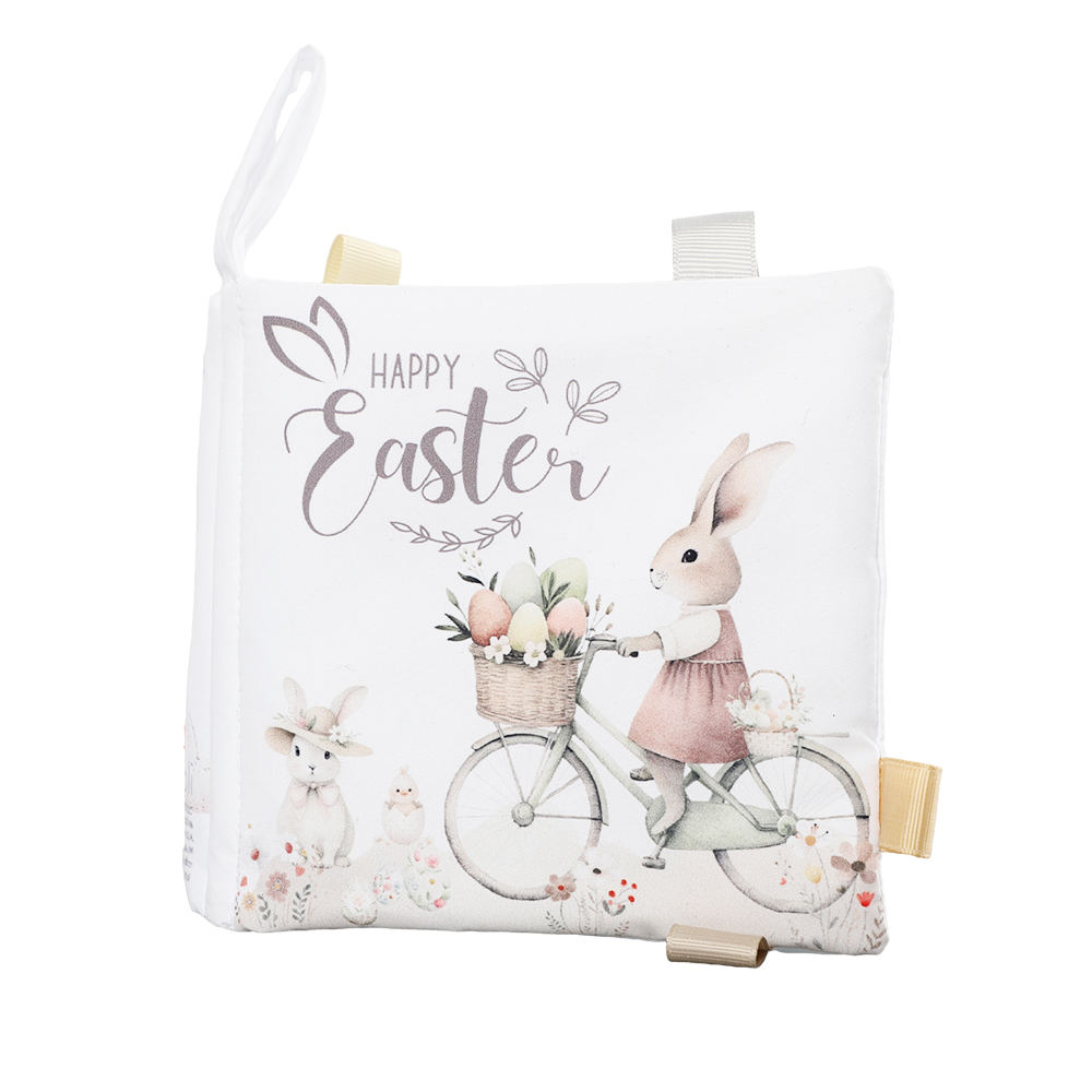 Ali+Oli Baby Cloth Crinkle Book –  Happy Easter