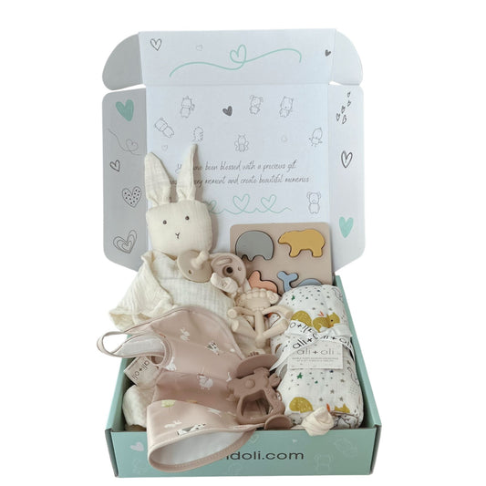 Ali+Oli Baby Gift Box - Farm Animals