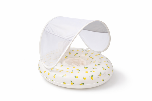 Ali+Oli Baby Swim Seat Ring Pool Float (Lemons)