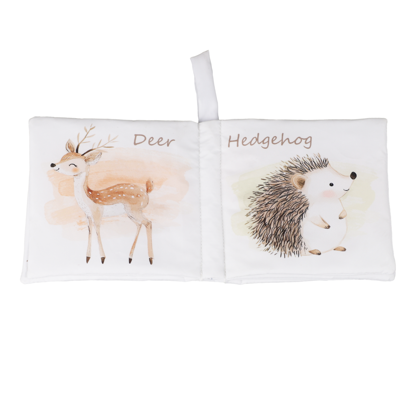 Ali+Oli Baby Cloth Crinkle Book –  Baby Bear & Friends