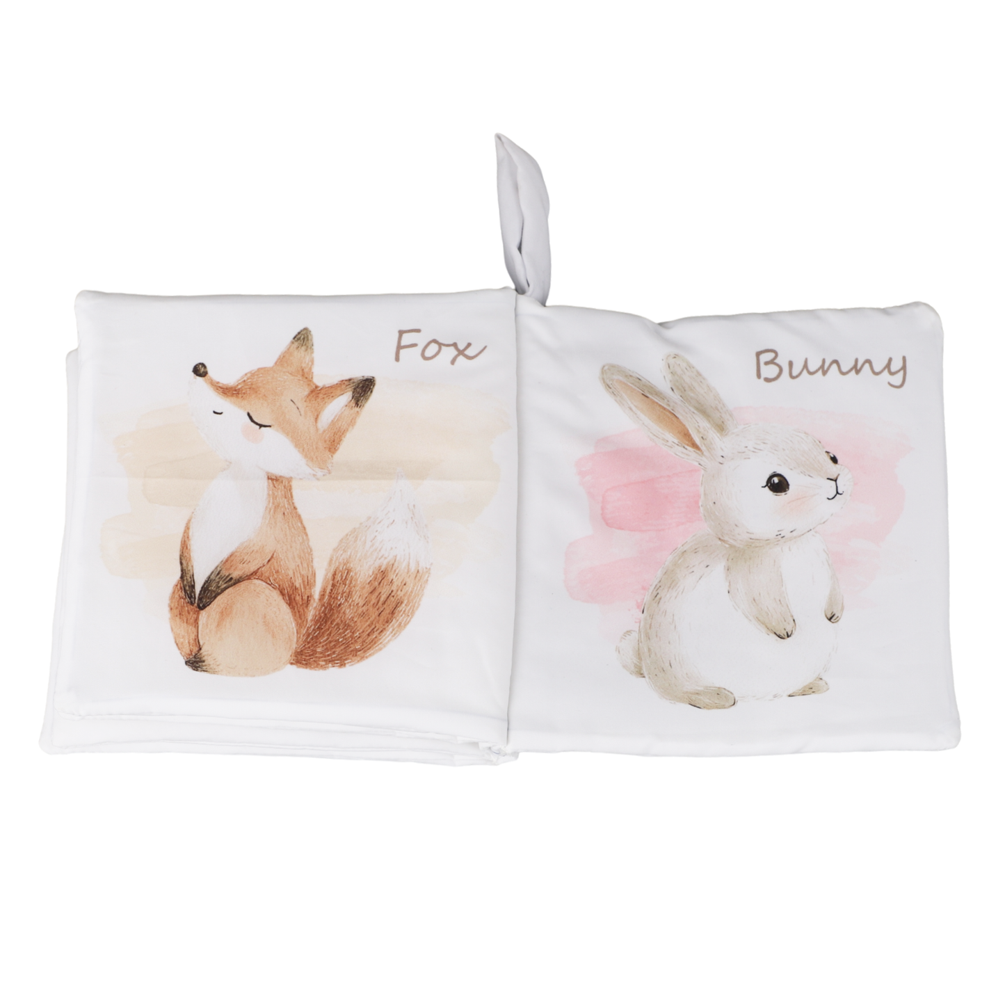 Ali+Oli Baby Cloth Crinkle Book –  Baby Bear & Friends