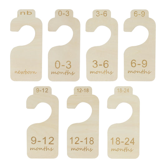 Baby Closet Size Dividers and Organizer – Newborn to 24 Months
