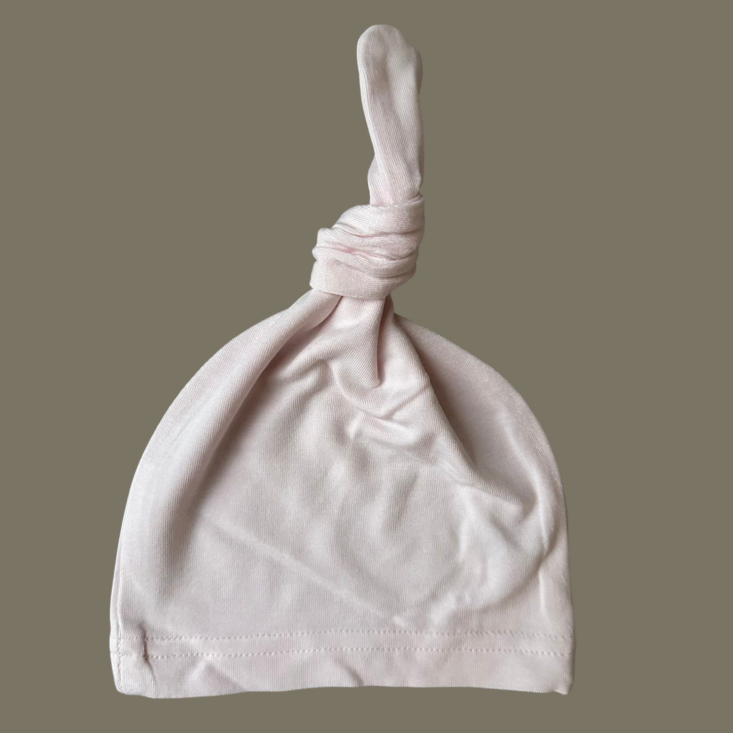 Ultra-Soft Bamboo Knotted Beanie for Baby (Blush)