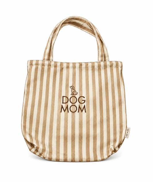 Ali+Oli Pets Canvas Tote Bag for Dog Mom