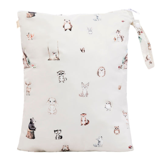 Ali+Oli Dual-Compartment Wet-Dry Bag (Woodlands)