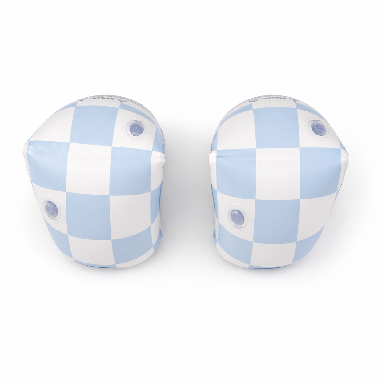 Ali+Oli Swim Arm Band Wings Inflatable Float (Blue Checkers)