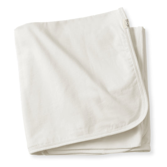 Receiving Organic Cotton Swaddle Baby Blanket (Beige)