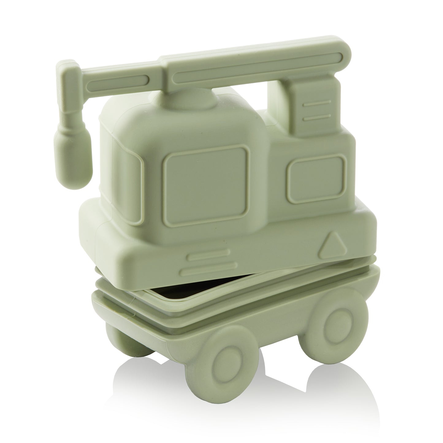 Construction Vehicles Mold Free Bath Toys Play Set of 3