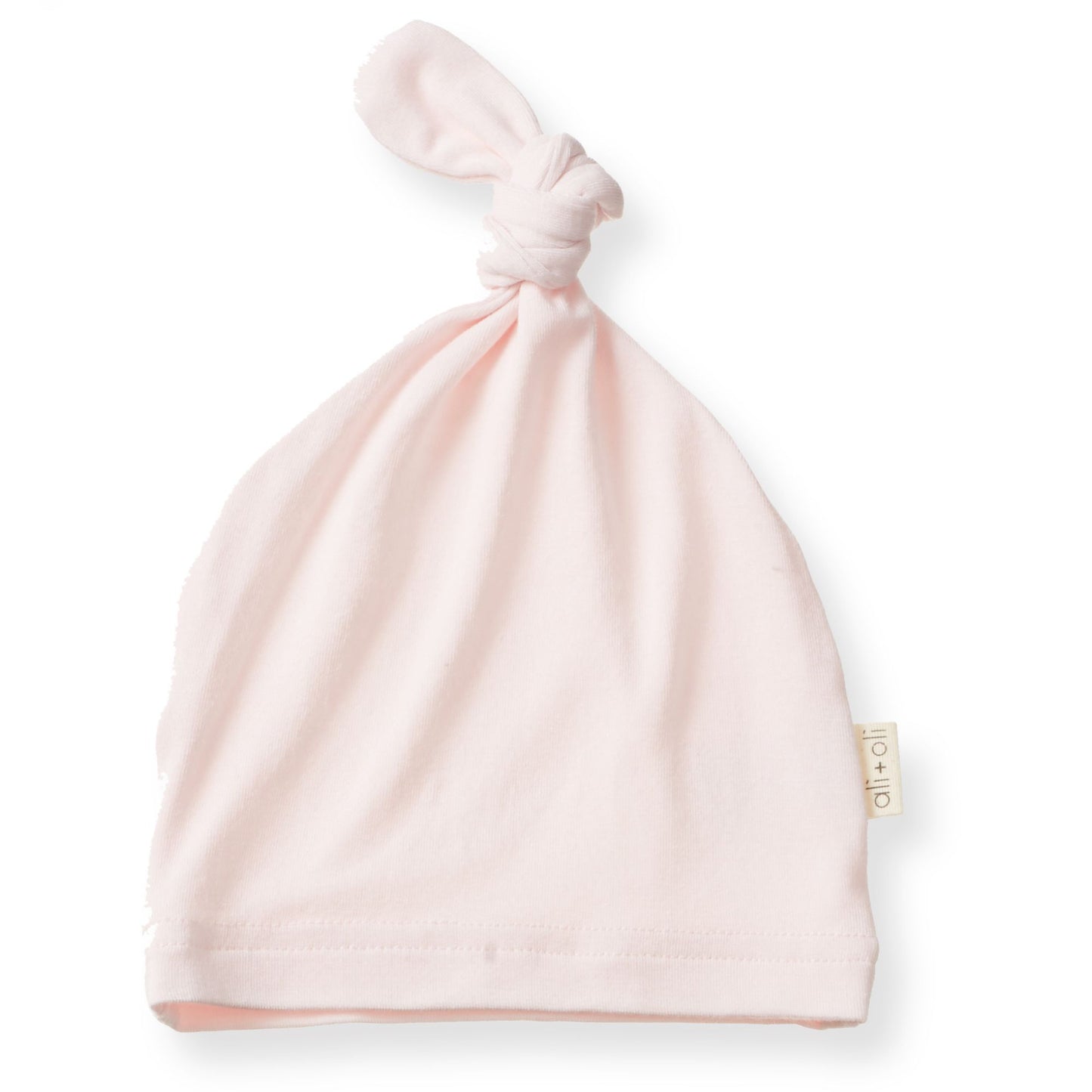 Ultra-Soft Bamboo Knotted Beanie for Baby (Blush)