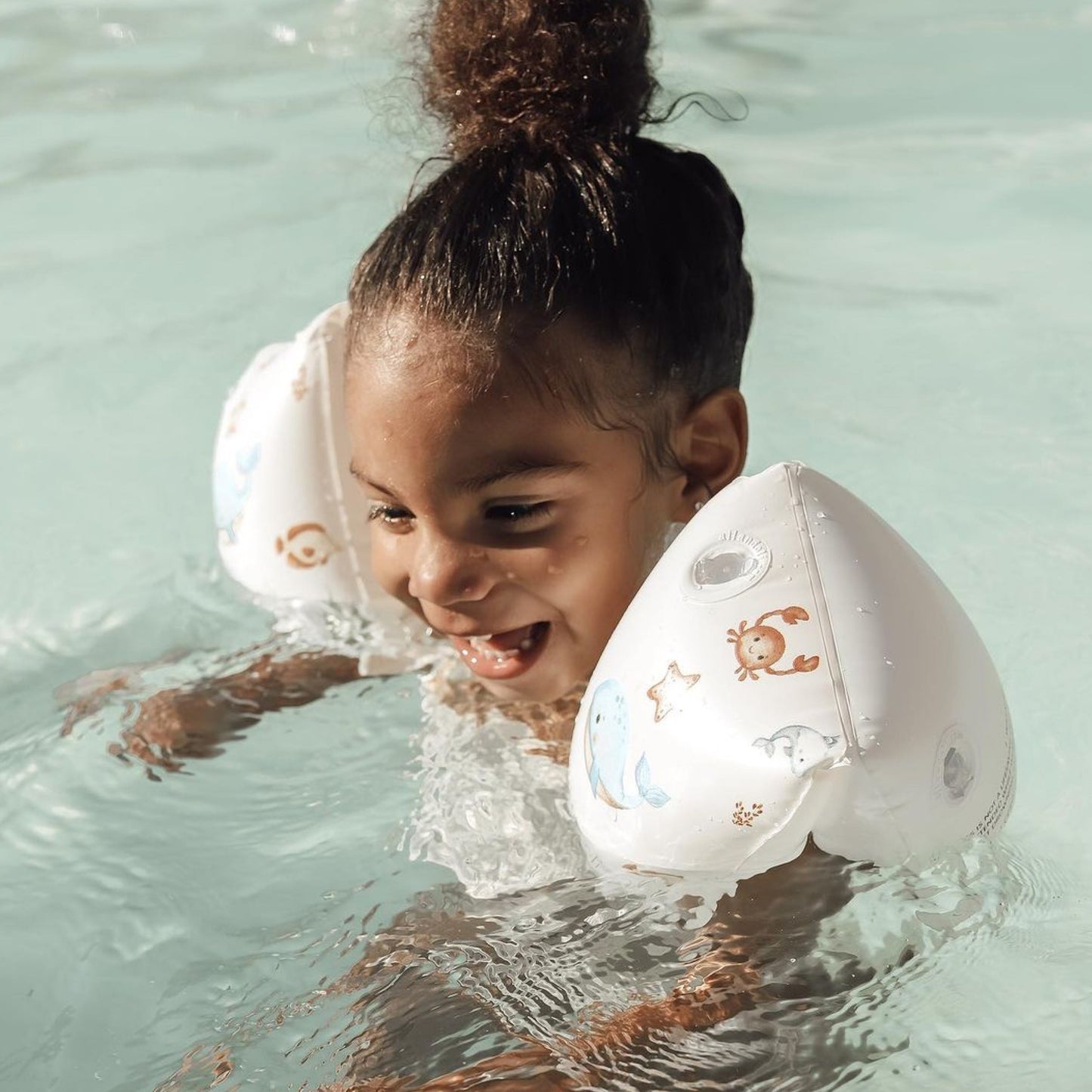 Ali+Oli Swim Arm Band Wings Inflatable Float  (Undersea)