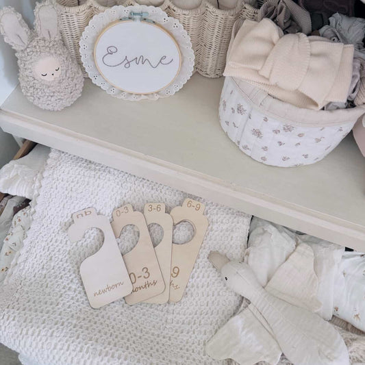 Baby Closet Size Dividers and Organizer – Newborn to 24 Months