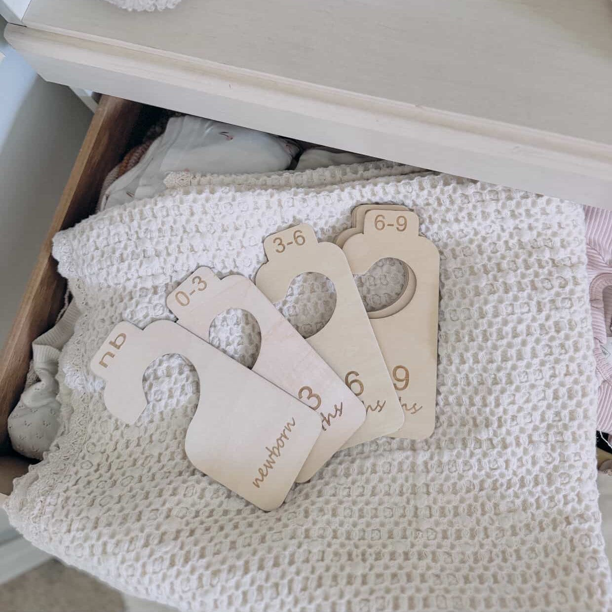 Baby Closet Size Dividers and Organizer – Newborn to 24 Months