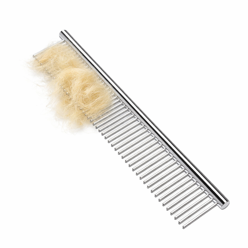 Ali+Oli Pets Stainless Steel Grooming Comb for Dogs & Cats