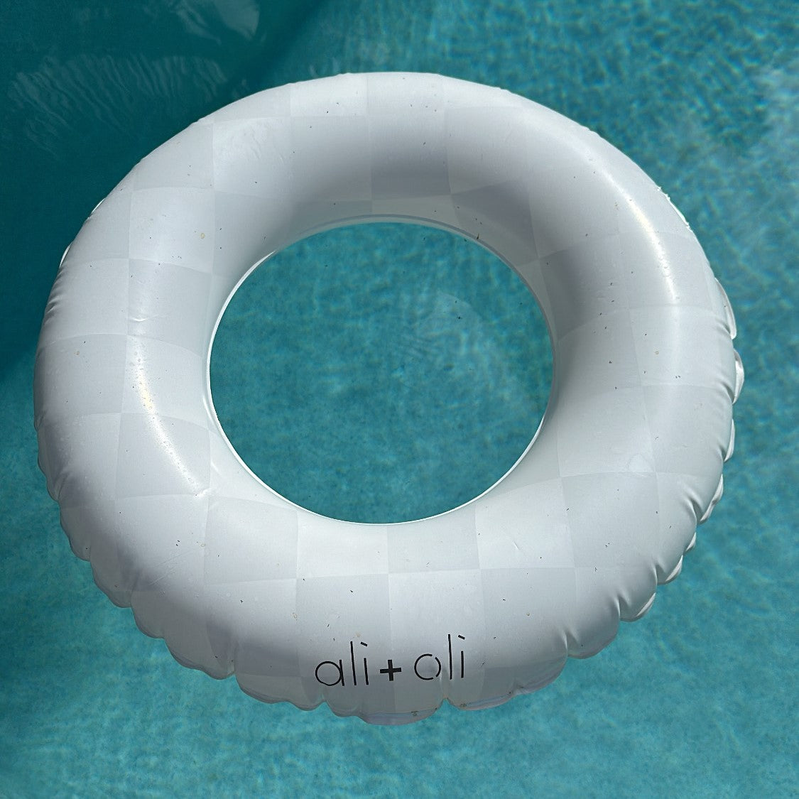 Ali+Oli Junior Swim Ring Pool Float (Checkers)