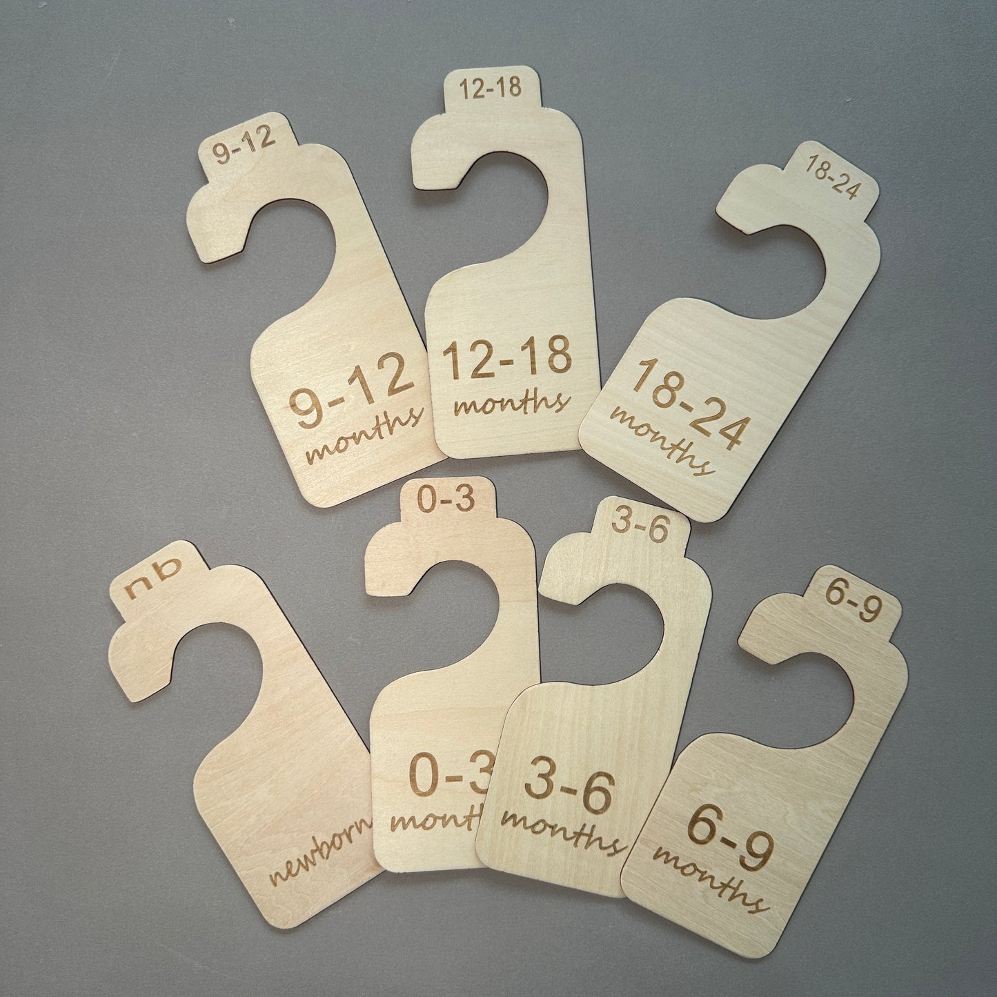 Baby Closet Size Dividers and Organizer – Newborn to 24 Months