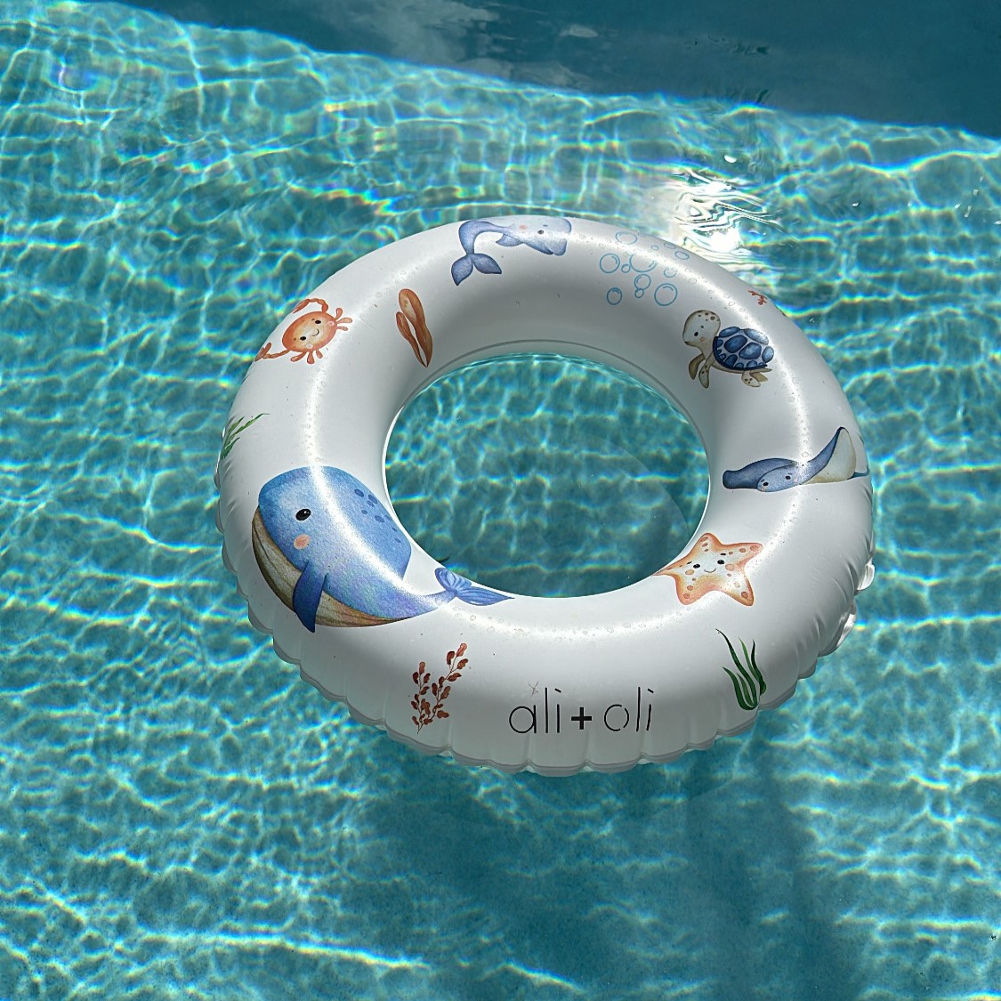 Australian Float Rings Ali+Oli Junior Swim Ring Pool Float (Undersea)