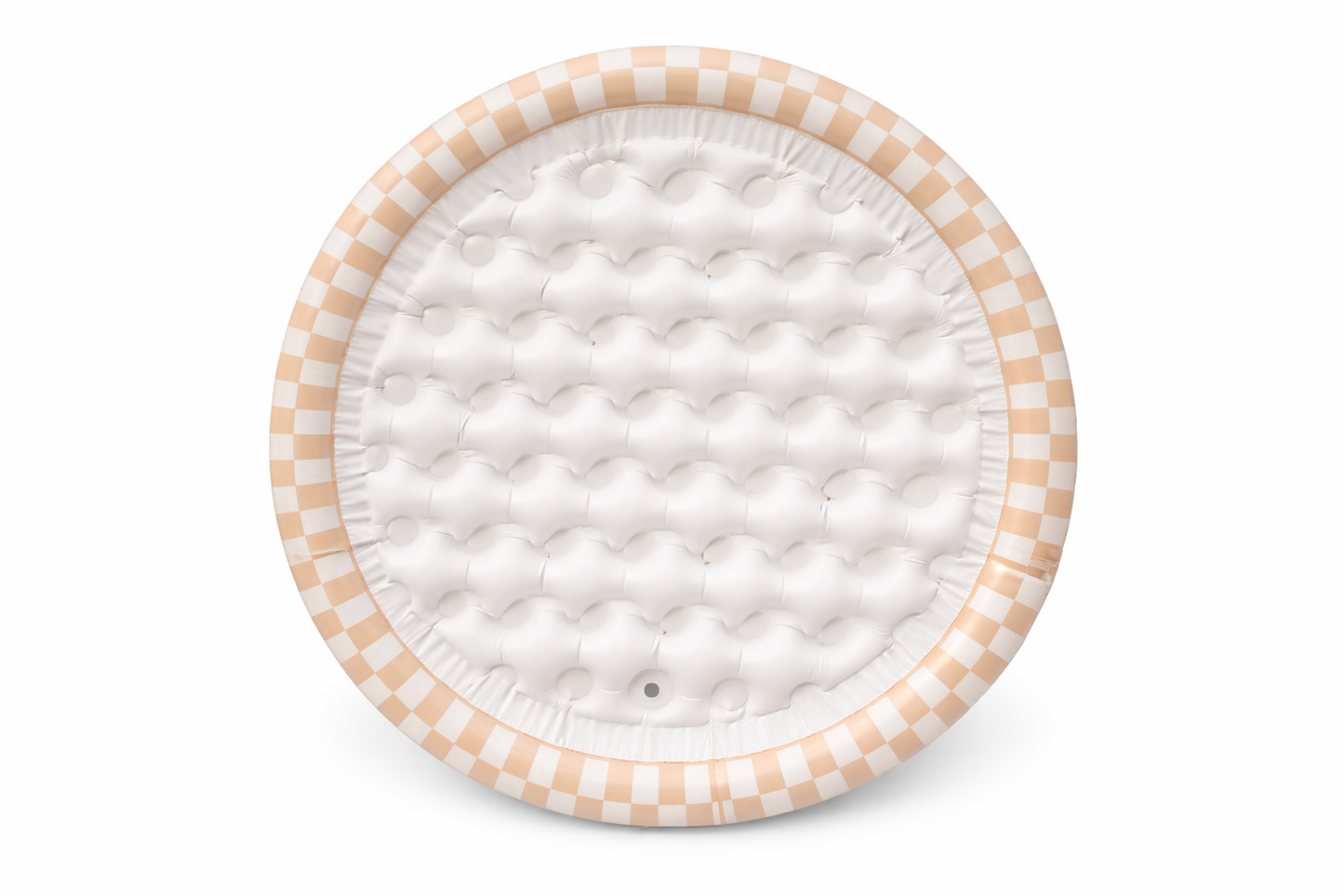 Ali+Oli Two-Ring Kiddie Pool (Tan Checkers)